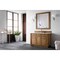 James Martin Vanities Bristol 48in Single Vanity, Saddle Brown w/ 3 CM White Zeus Quartz Top 157-V48-SBR-3WZ - alternate 2